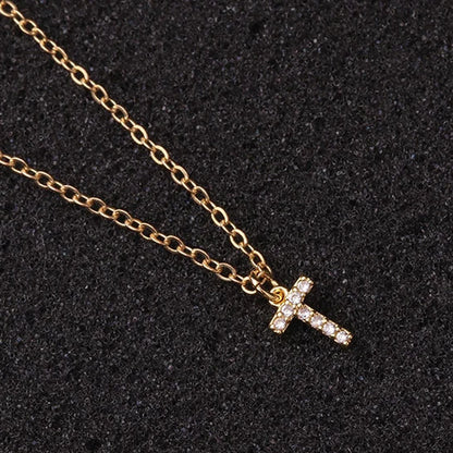 Zircon Tiny A-Z Letter Pendant Necklace for Women Charm Initial Alphabet Choker Necklaces Jewelry Gifts Bijoux Femme Wholesale